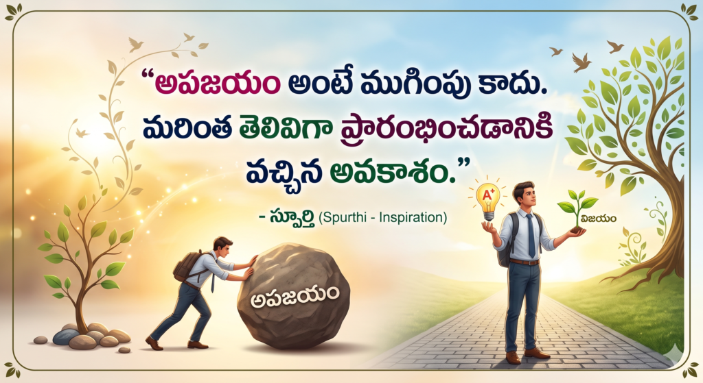Powerful Achievement Motivational Quotes in Telugu